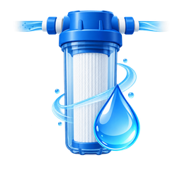 Photo of the water filter cartridge